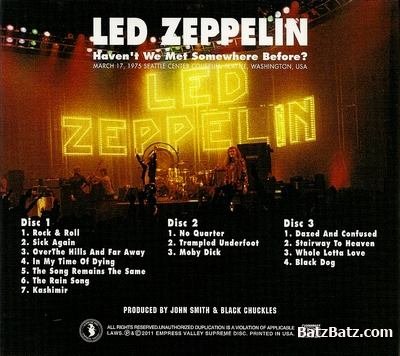 Led Zeppelin - Haven't We Met Somewhere Before? 2011 (bootleg) LOSSLESS