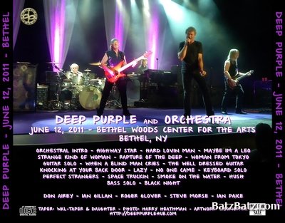 Deep Purple - Bethel 2011 (bootleg)