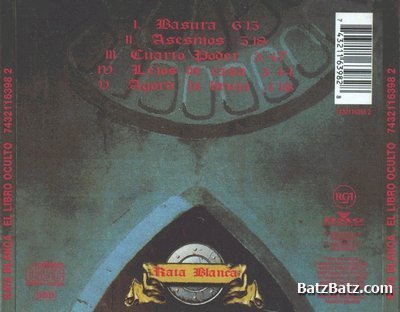 Rata Blanca - El Libro Oculto 1993