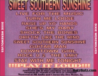 Dixie Werewolves  Sweet Southern Sunshine (2003)