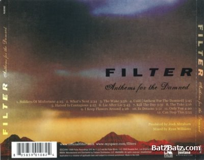 Filter - Anthems For The Damned 2008