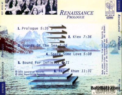 Renaissance - Prologue 1972 (1995 Reissue)