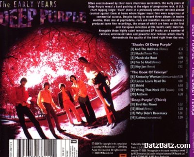 Deep Purple - The Early Years  (2004) Lossless