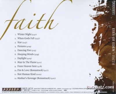 Eyes Of Eden - Faith (Japan Edition) (2008) (lossless + MP3)