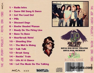 Joe Perry Project - Royal Oak Music Theatre 1980 (bootleg) Lossless + Mp3