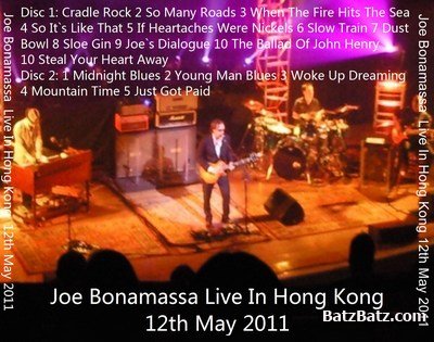 Joe Bonamassa - Live In Hong Kong 2011 (bootleg)