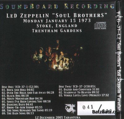 Led Zeppelin - Soul Brothers 2005 (bootleg) LOSSLESS + MP3