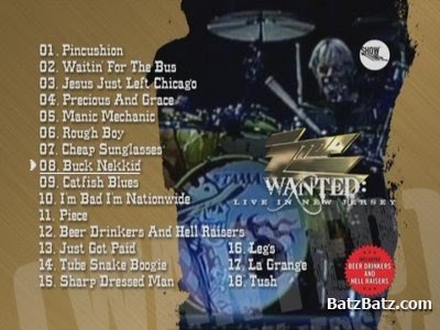 ZZ Top  Wanted  Live In New Jersey 2009 (Bootleg)