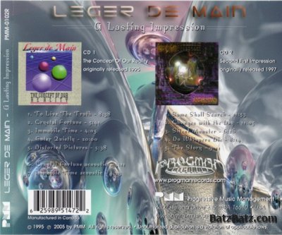 Leger De Main - A Lasting Impression 1995 & 1997 (2CD Progman Records 2005) Lossless