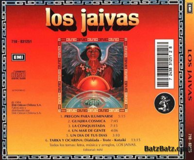 Los Jaivas - Los Jaivas 1975 (EMI Odeon Chilena 1994) Lossless