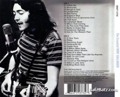 Rory Gallagher - The Essential (2CD) 2008 (Lossless + MP3)