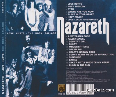 Nazareth - Love Hurts: The Rock Ballads (2002) Lossless