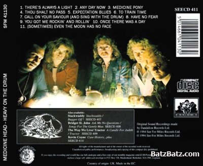 Medicine Head - Heavy On The Drum 1971 (SFM Rec. 1994) Lossless