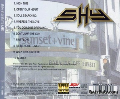 Shy - Sunset and Vine (2005) Lossless