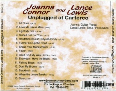 Joanna Connor And Lance Lewis  Unplugged At Carterco (2008)