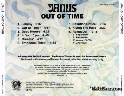 Janus - Out Of Time 1990