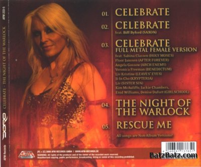 Doro - Celebrate-The Night Of The Warlock [EP] (2008) Lossless