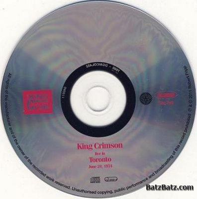 King Crimson - Live in Toronto 2011 (Lossless)