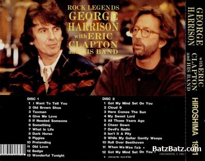 George Harrison with Eric Clapton - Hiroshima 1991 (bootleg)