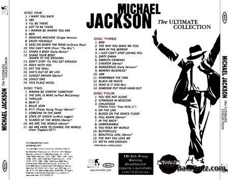 Michael Jackson - The Ultimate Collection [4CD] (2004) (Lossless + MP3)