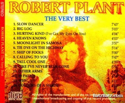 Robert Plant - The Very Best 1995 (Bootleg) (lossless)