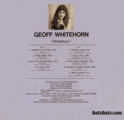 Geoff Whitehorn - Whitehorn 1974