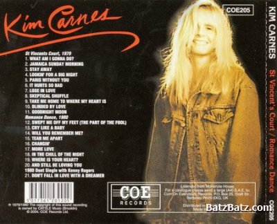 Kim Carnes (2 in 1) - St. Vincents Court (1979), Romance Dance (1980) (Lossless + MP3)