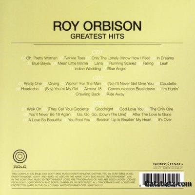 Roy Orbison - Greatest Hits (3CD) 2008 (Lossless + MP3)