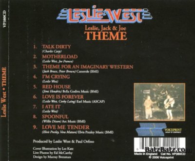 Leslie West - Leslie, Jack & Joe Theme 1988 (Voiceprint Rec. 2006) Lossless