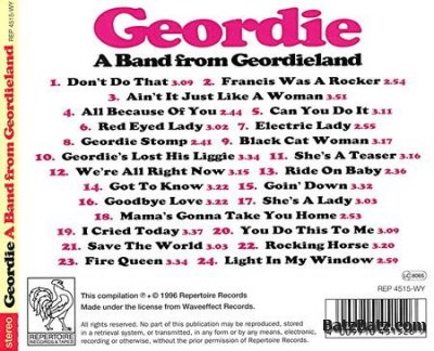 Geordie - A Band From Geordieland (1996) (Lossless)