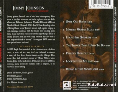 Jimmy Johnson - Pepper's Hangout  (2000)