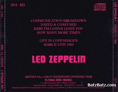 Led Zeppelin - Danish TV 1969 (bootleg)  LOSSLESS+MP3