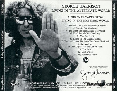 George Harrison - Living In The Alternate World  1996 (bootleg) LOSSLESS