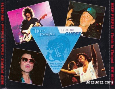 Deep Purple - Finish In Finland (Richies Last) 1993  (bootleg) LOSSLESS+MP3