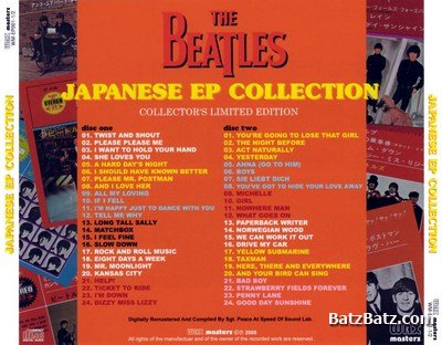 The Beatles - Japanese EP Collection 2008 (bootleg) LOSSLESS