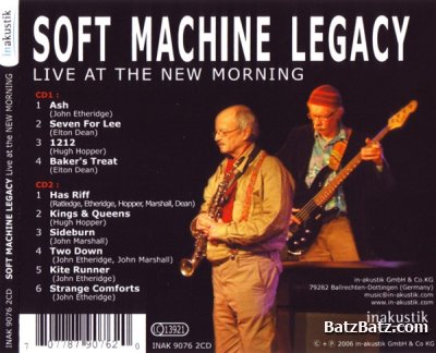 Soft Machine Legacy - Live At The New Morning 2CD (2006) Lossless