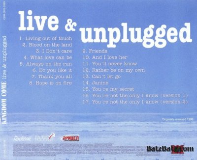 Kingdom Come - Live & Unplugged 1996 (CD-Maximum 2008) Lossless