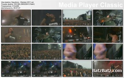 Sepultura - Live On Wacken Open Air (2011) (Bootleg)