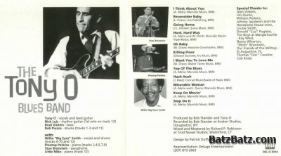 The Tony O Blues Band - Top Of The Blues (1995)