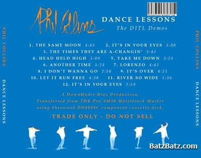 Phil Collins - Dance Lessons-The Dance Into The Light Demos 1997 (bootleg) Lossless+Mp3