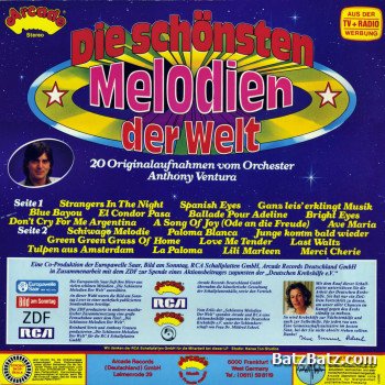 Anthony Ventura Orchester - Die Schonsten melodien der welt 1986 (Lossless)