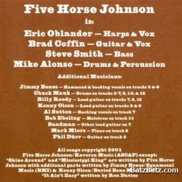 Five Horse Johnson - The No.6 Dance (2001) Lossless