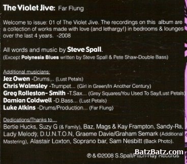 The Violet Jive - Far Flung (2008) Lossless