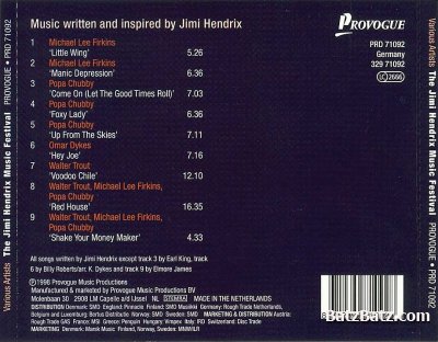 VA - The Jimi Hendrix Music Festival (1998)