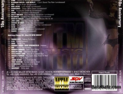 VA - MTM Music - 10th Anniversary (2006)