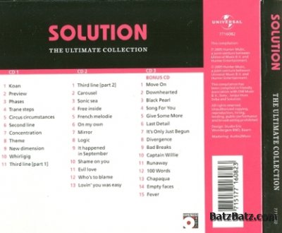 Solution - The Ultimate Collection 3CD (Hunter 2005) Lossless