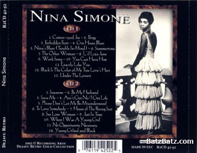 Nina Simone - Dejavu Retro Gold Collection [2CD Deluxe Edition] (2004) Lossless+Mp3