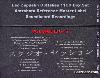 Led Zeppelin - Outtakes vol.8  1997 (bootleg) (Lossless)