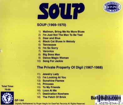 Soup - Soup & The Private Of Digil 1967-1970 (Gear-Fab 2000) Lossless