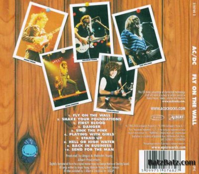 AC/DC - Fly On The Wall 1985 (Epic, Remastered 2003) Lossless